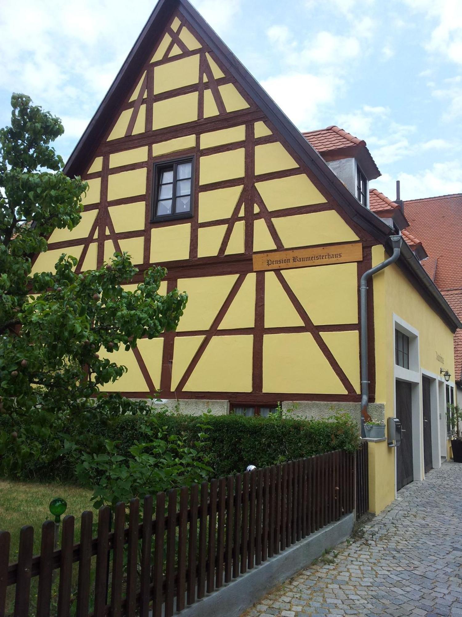 Baumeisterhaus Dinkelsbühl Exteriör bild